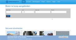 Desktop Screenshot of eenbootkopen.nl